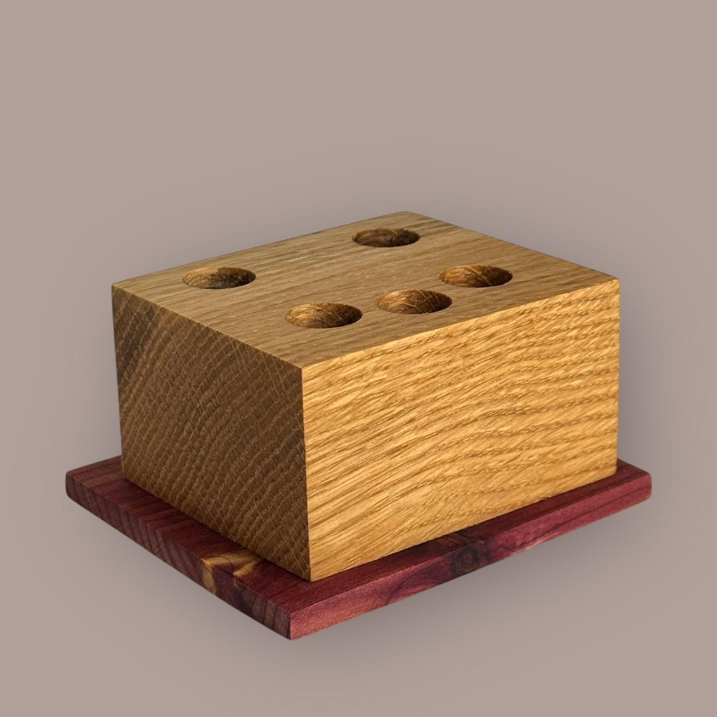 White Oak & Cedar Pen Holder